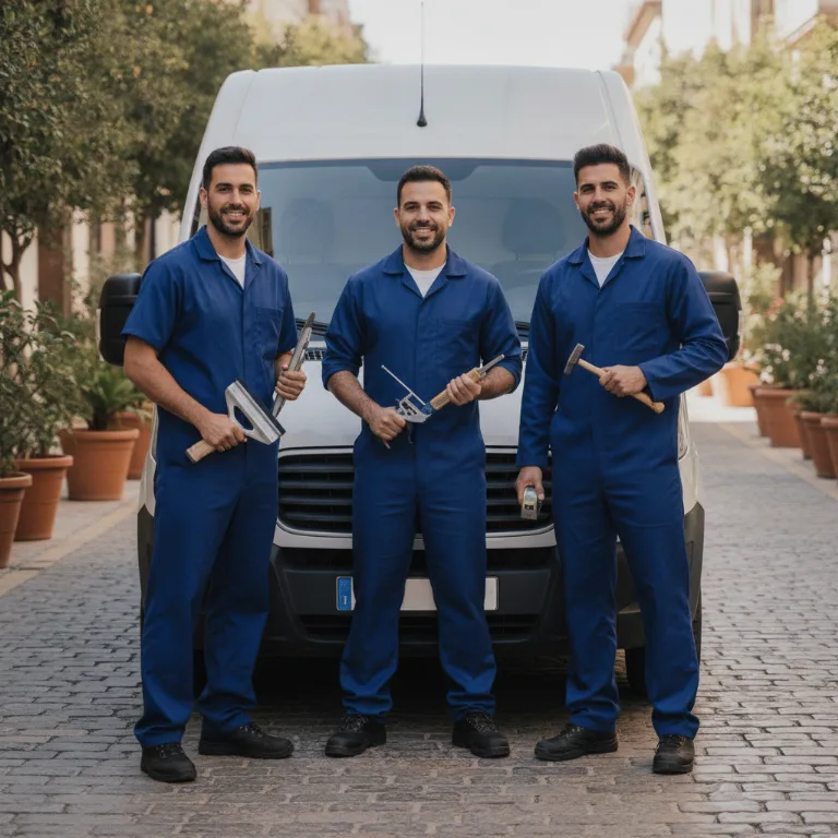 Cristalero equipo en Tarragona